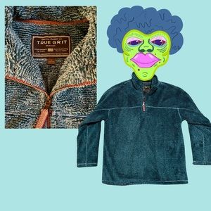 True Grit Sherpa Quarter Zip